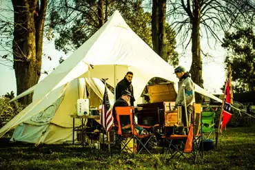 Camping at Apps Court
