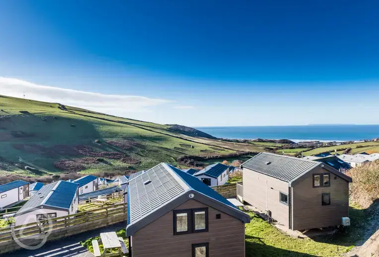 Sea Views From Woolacombe Sands Holiday Park