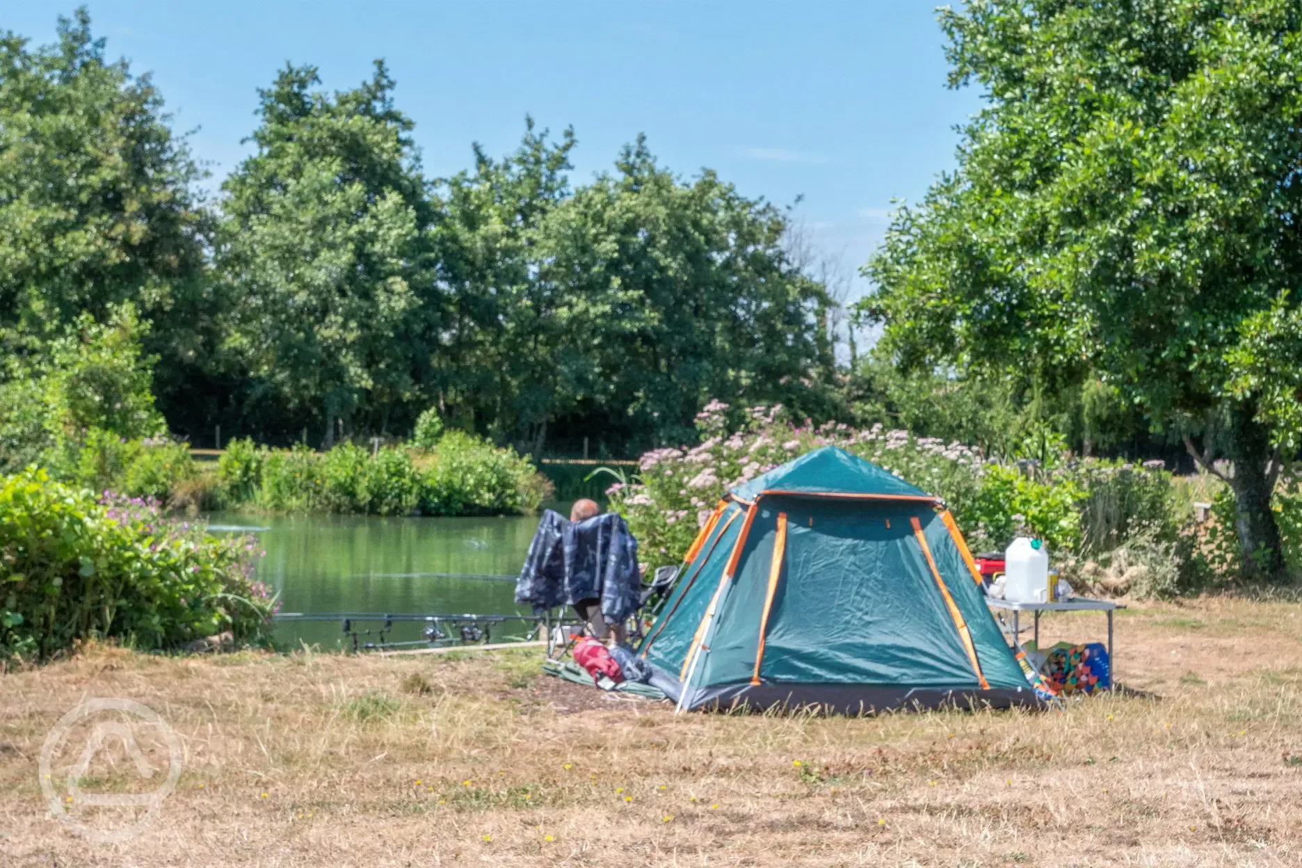 Lakeside grass pitches