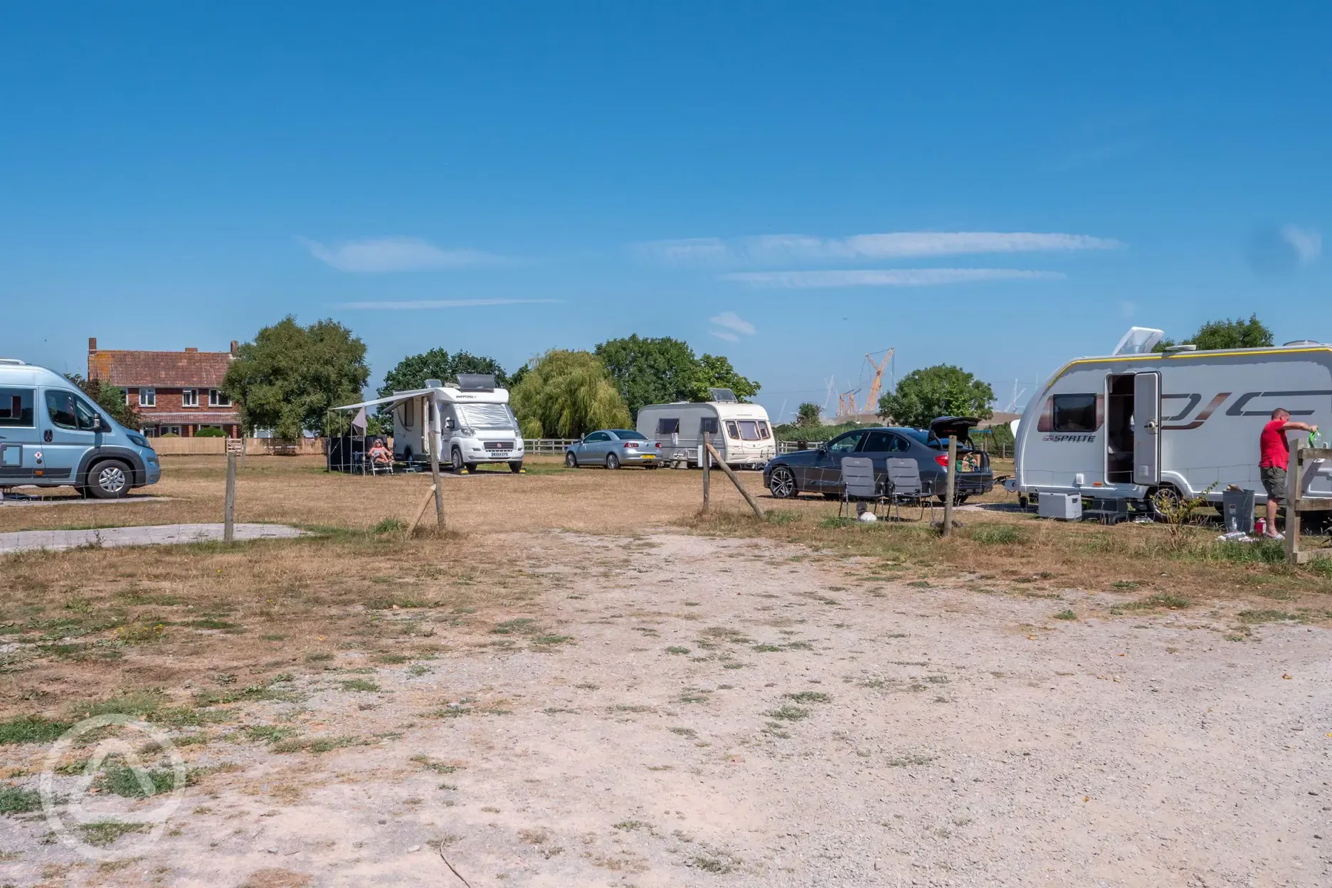 Hardstanding pitches