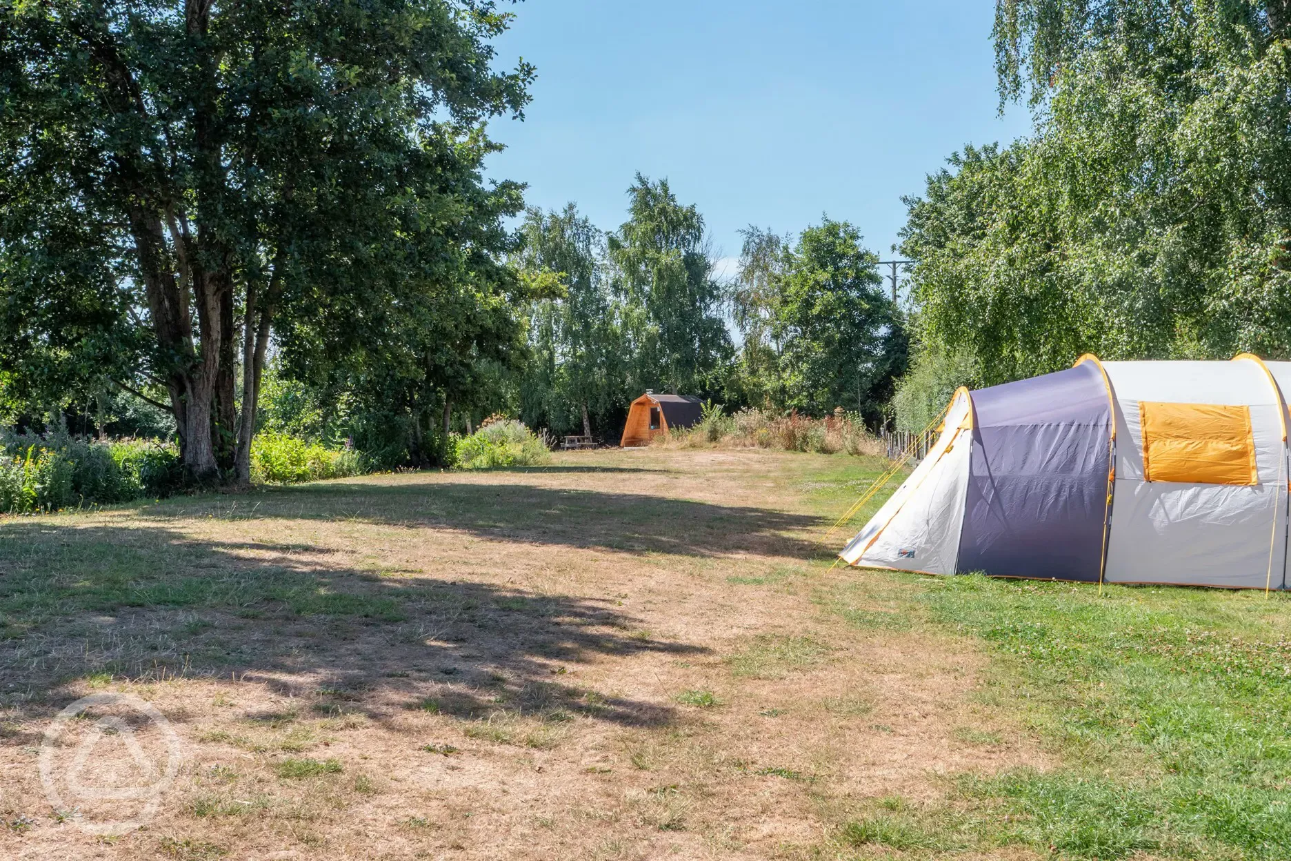 Grass pitches (some with 16 amp electric hook ups available)