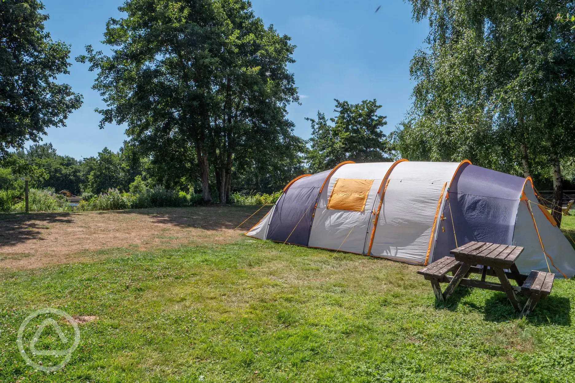 Grass pitches (some with 16 amp electric hook ups available)