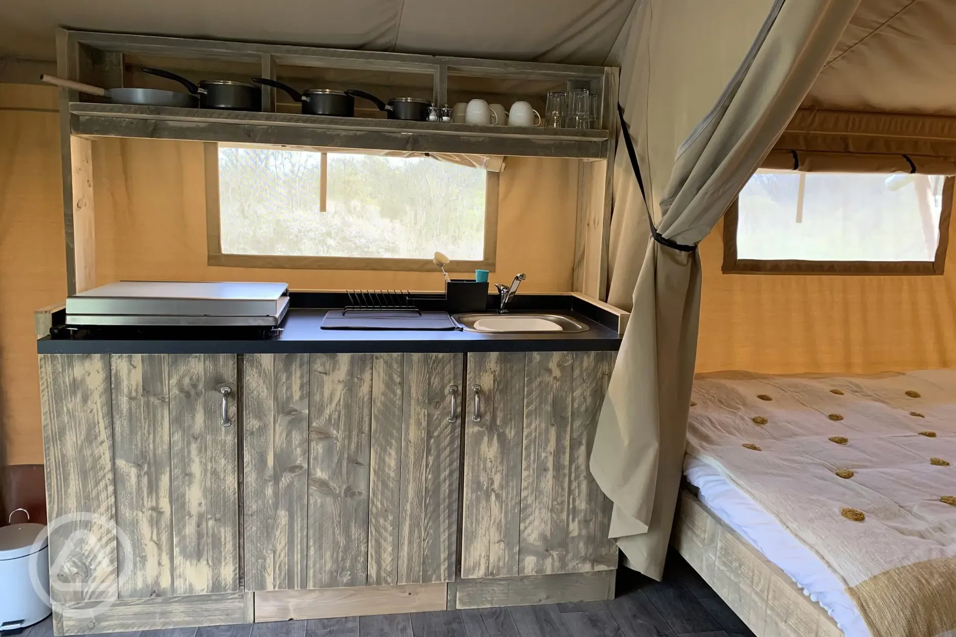 Safari Tent Kitchen