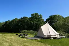 Unfurnished bell tent Unfurnished bell tent