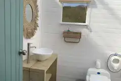 Safari tent ensuite Safari tent ensuite