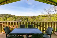 Views from the safari tent at Valleyside Escapes Views from the safari tent at Valleyside Escapes