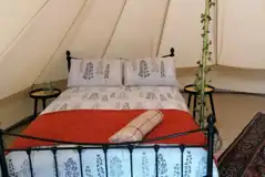 Bell tent interior
