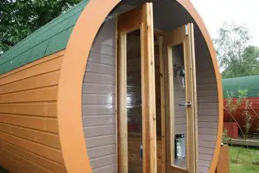 Camping pods at BCC Loch Ness Glamping