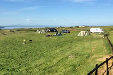 Tent camping at Hen Siop y Mynydd