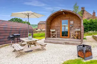 Kiss Wood Cabins, Wincle, Cheshire (0.6 miles)