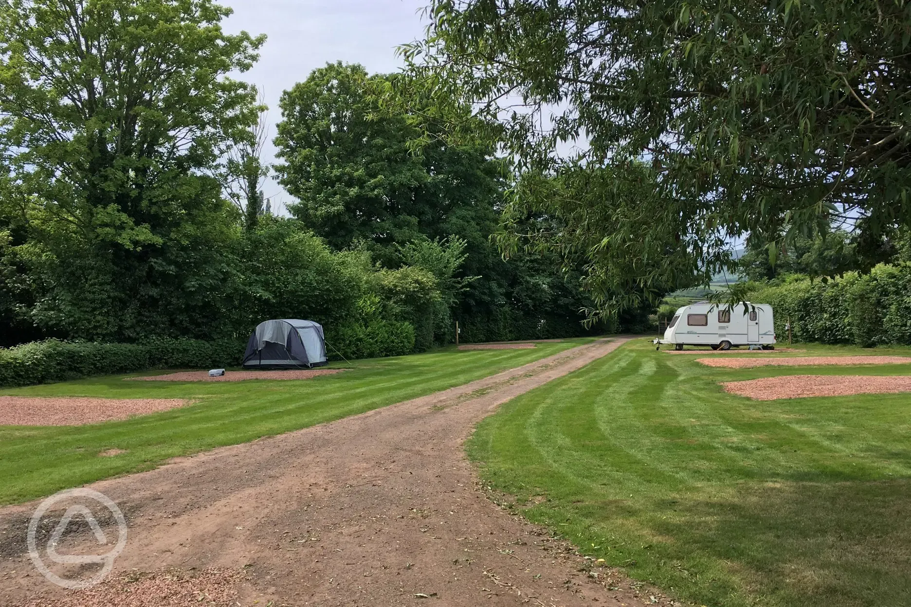 Site at Church Cottage Caravan and Camping