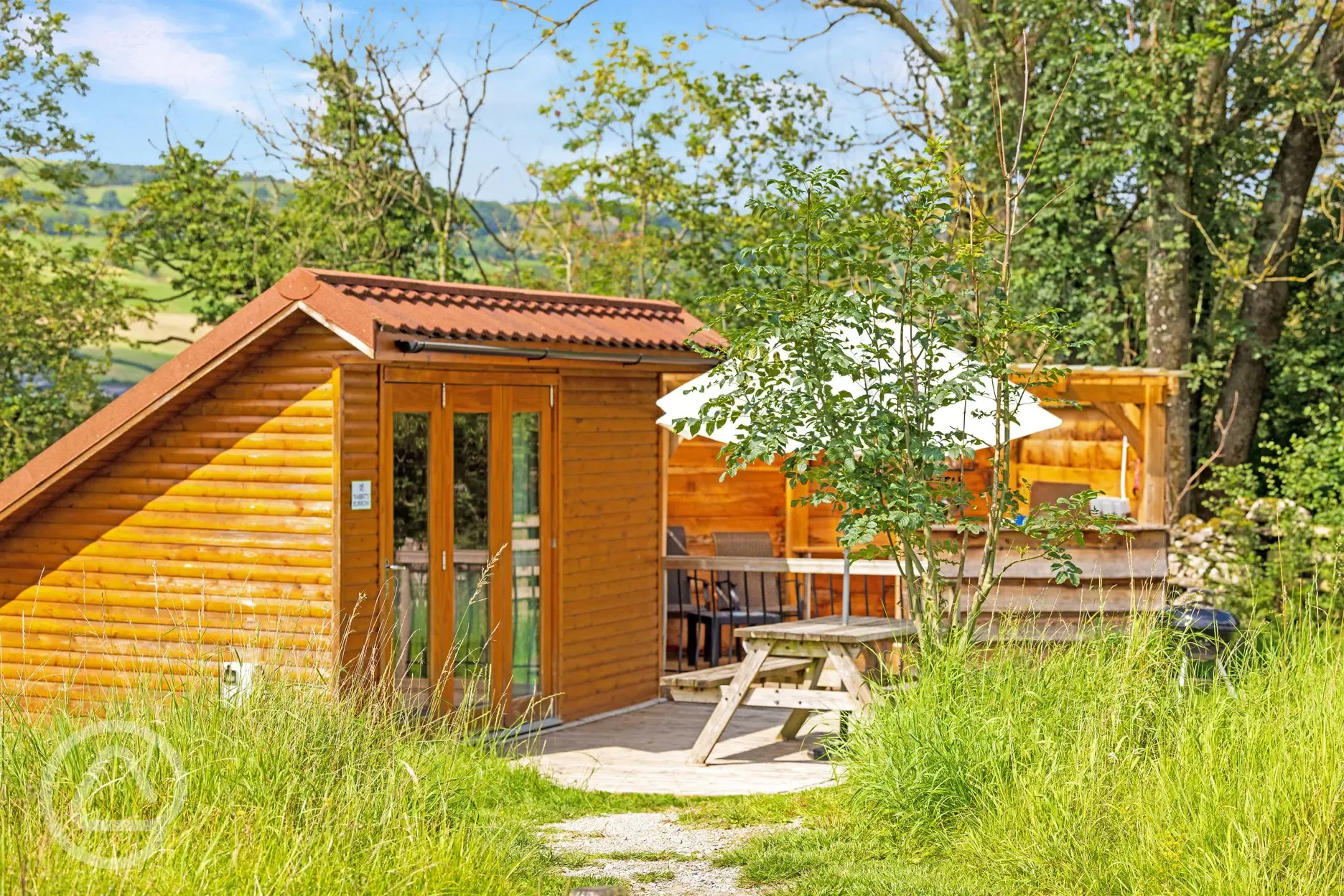 Mini lodge pods, dog friendly and sleeping up to two