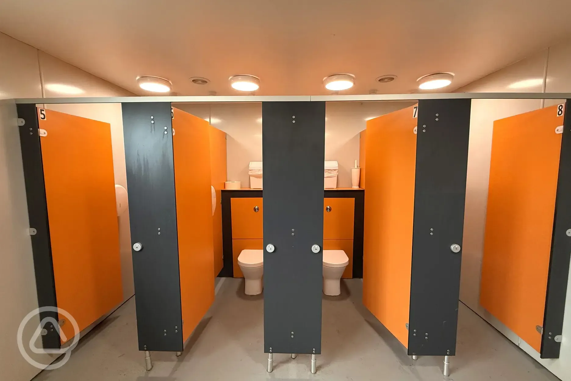 Toilet block