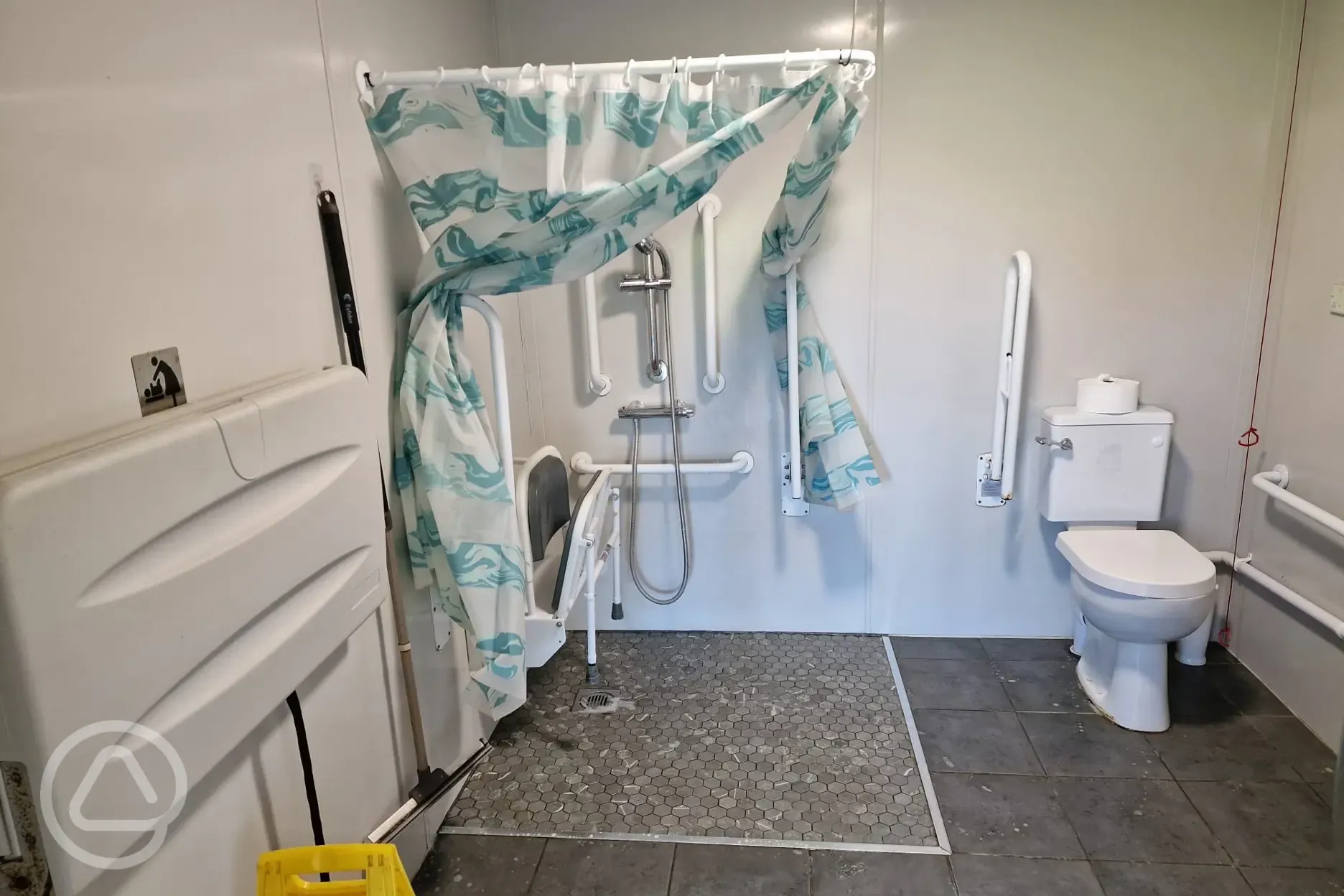 Accessible facilities with baby changing facilities