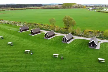 Aerial of the site