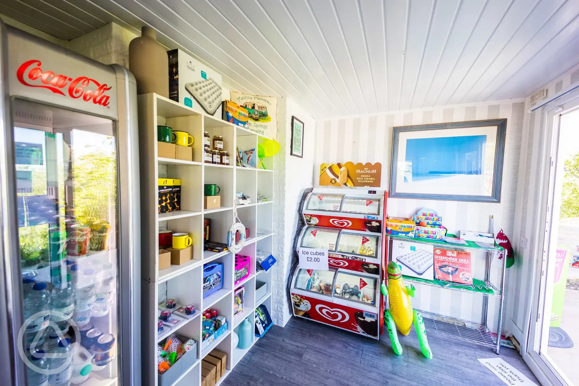 Carn Springs' shop