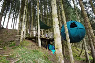 Red Kite Tree Tents, Builth Wells, Powys (6 miles)