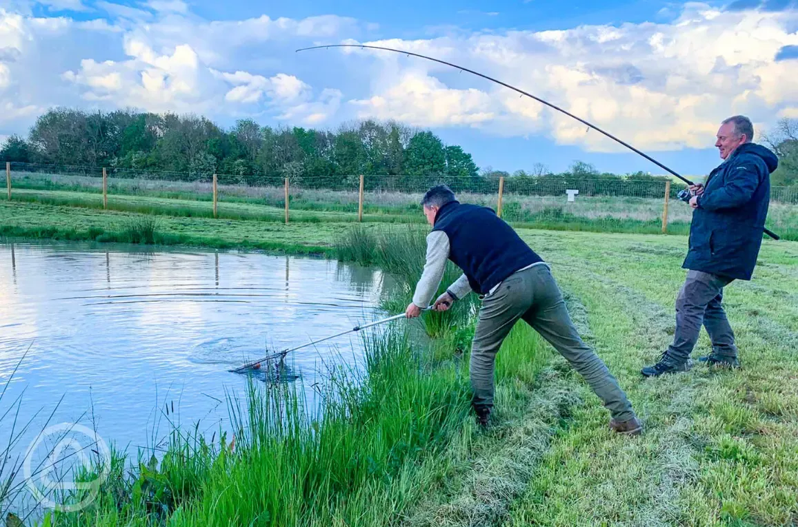 Fishing pond