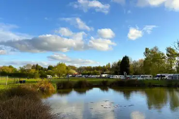 Pitches by the fishing pond