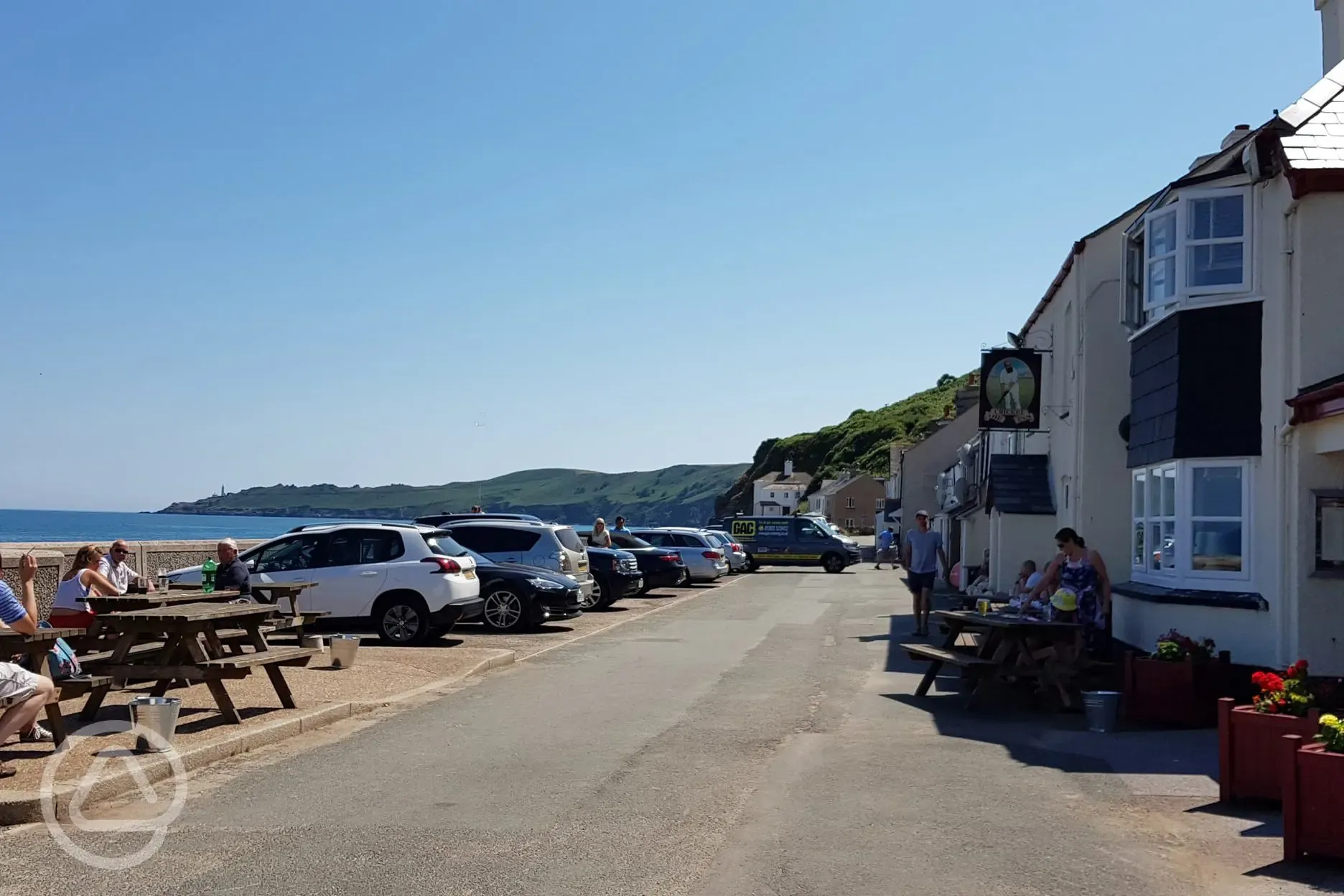 Nearby Beesands village