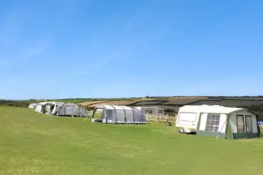 Trewithen Caravan and Camping with Padstow countryside views