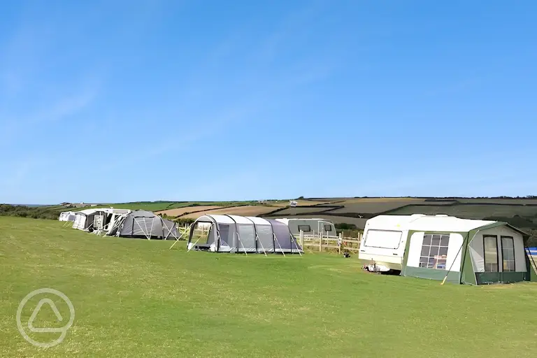 Trewithen Caravan and Camping with Padstow countryside views