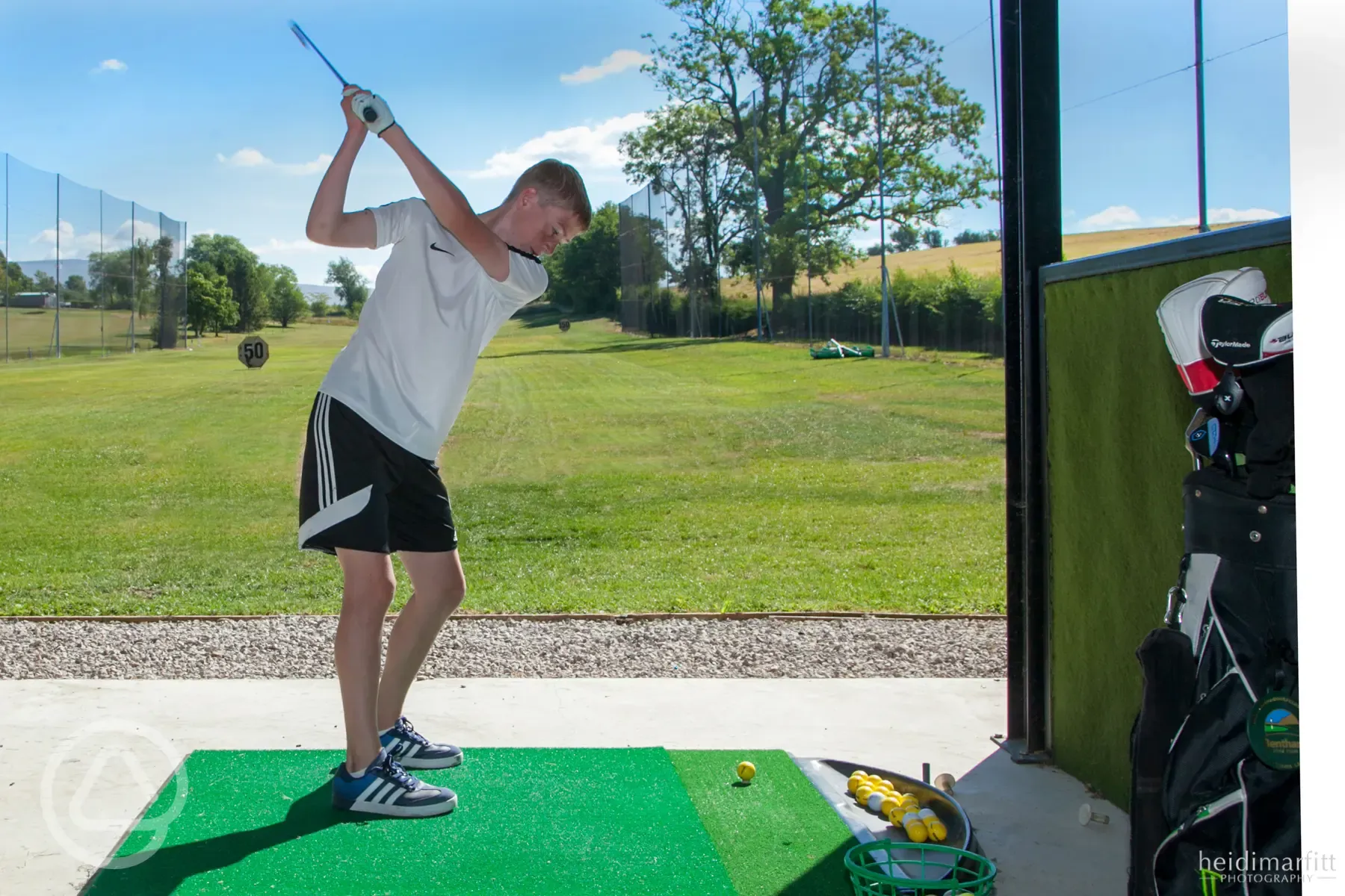 Onsite driving range