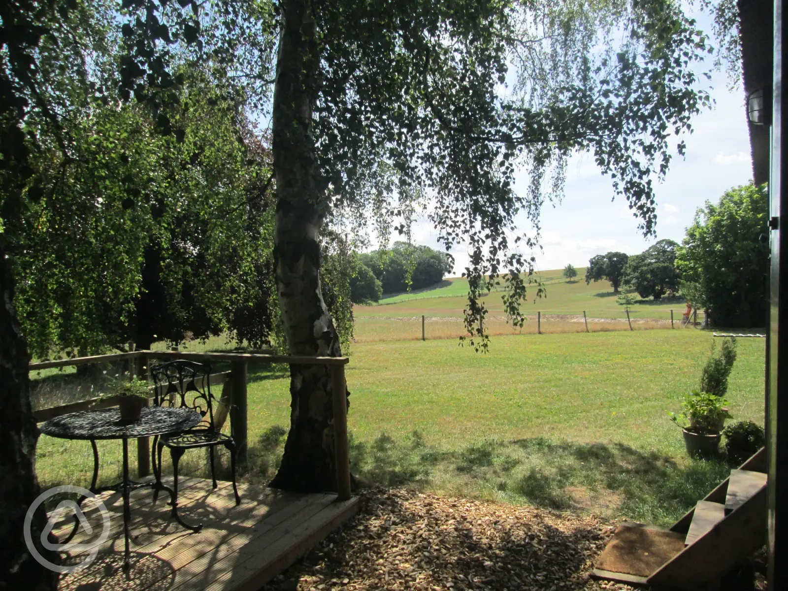 Views from the shepherd's hut