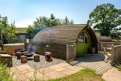 Humbleton accessible glamping pod with wheelchair access, a fire pit and hot tub Humbleton accessible glamping pod with wheelchair access, a fire pit and hot tub