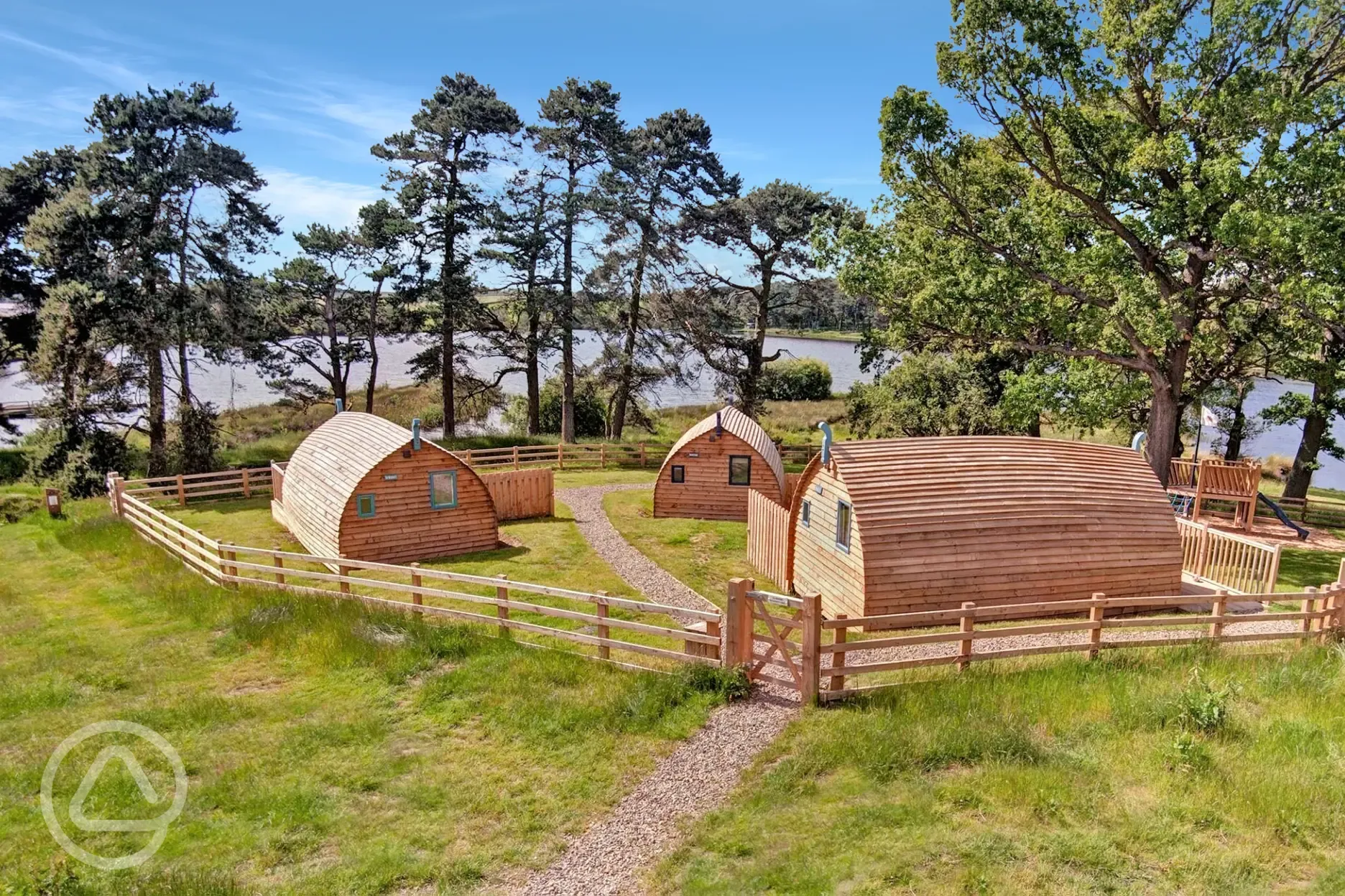 Glamping cabins