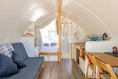 The Wheatley's with a king bed, sofa bed and drop-down single bunk for kids The Wheatley's with a king bed, sofa bed and drop-down single bunk for kids
