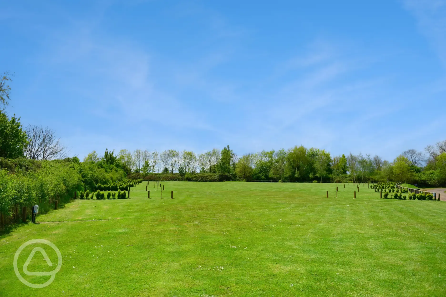 Electric grass pitches with 16 amp hook ups