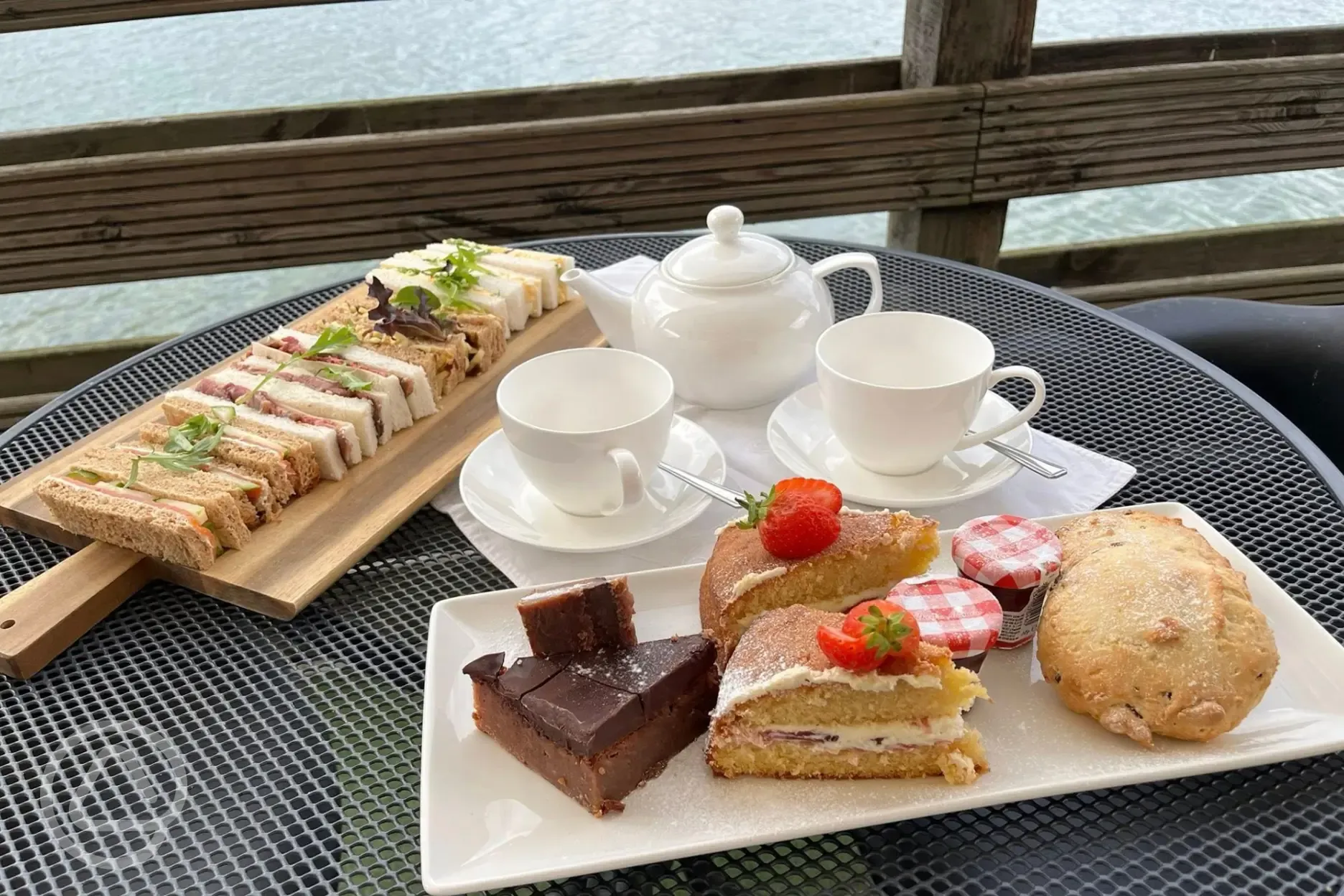 Afternoon tea from the onsite bar and bistro (pre-book only)