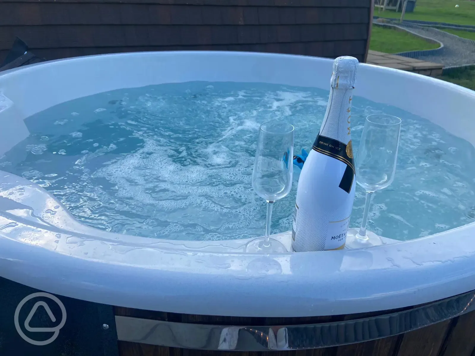 Champagne Hot Tub