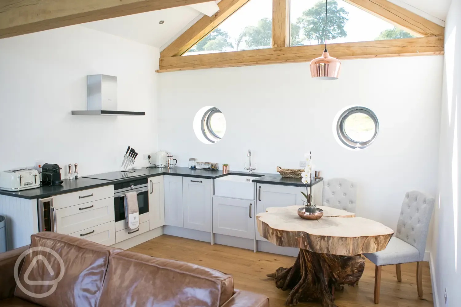 Kitchen in Heartwood Treehouse 