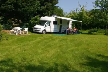 Motorhome pitch at Kents Farm Certificated Location