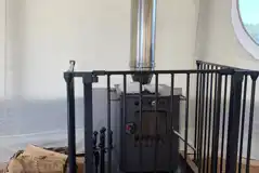 Yurt log burner Yurt log burner