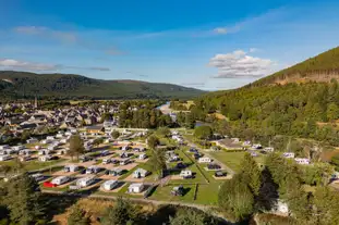 Ballater Caravan Park, Ballater, Aberdeenshire Ballater Caravan Park, Ballater, Aberdeenshire