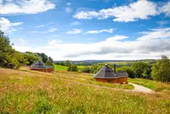 Little Seed Field glamping cabins in the Nidderdale Valley