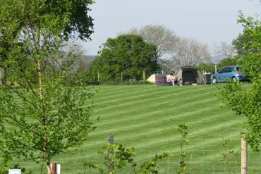 Camping pitches on site