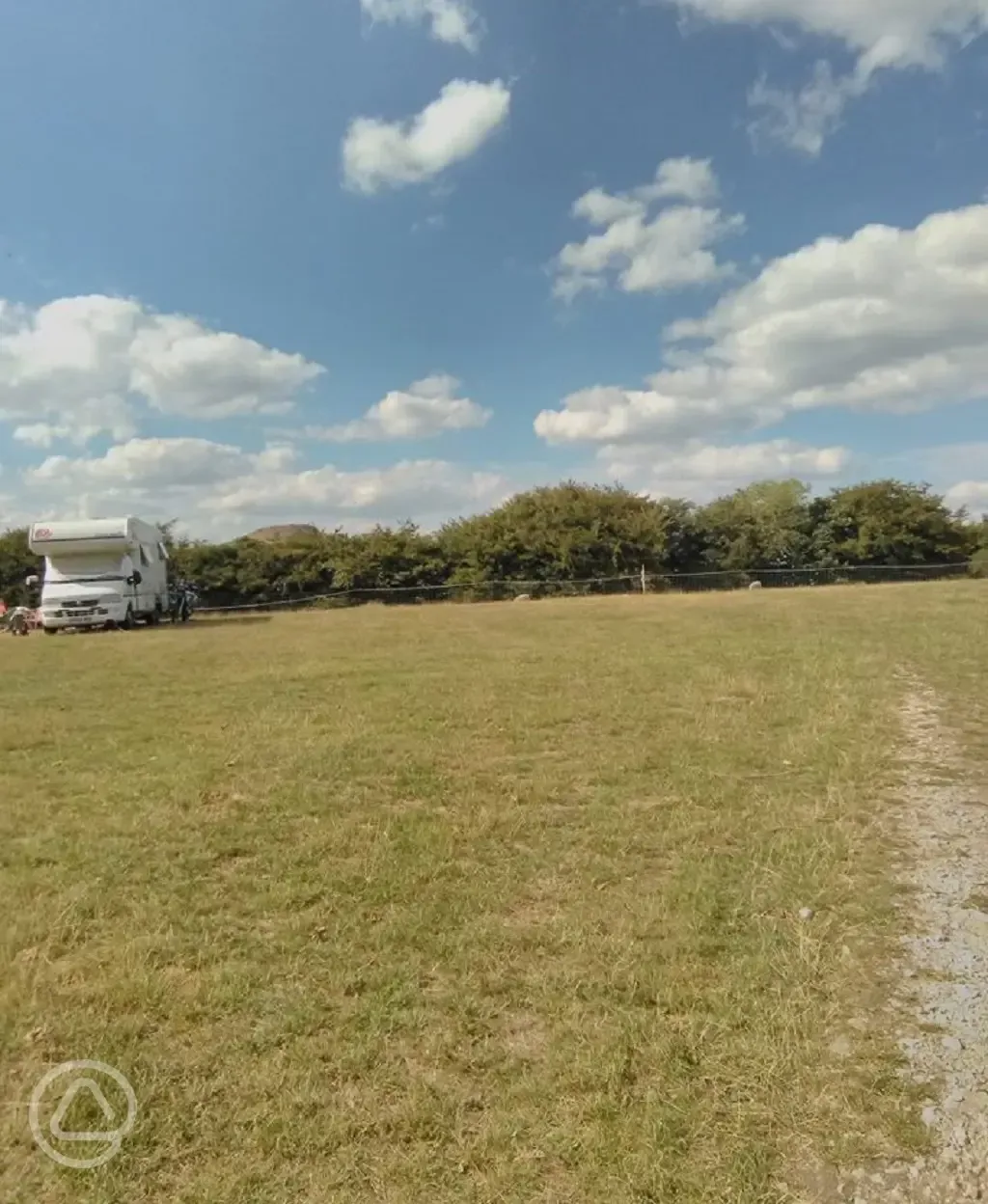 Camping pitches at Berry Bank Farm Camping