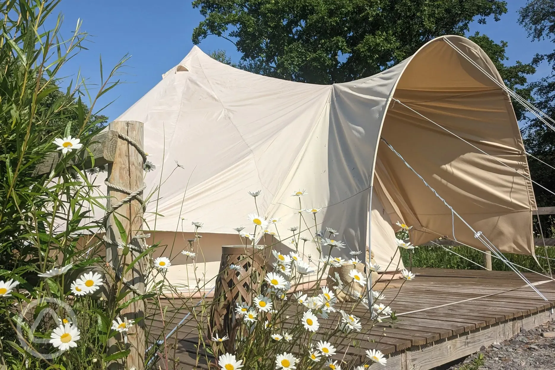 Glamping at Ty Cynan