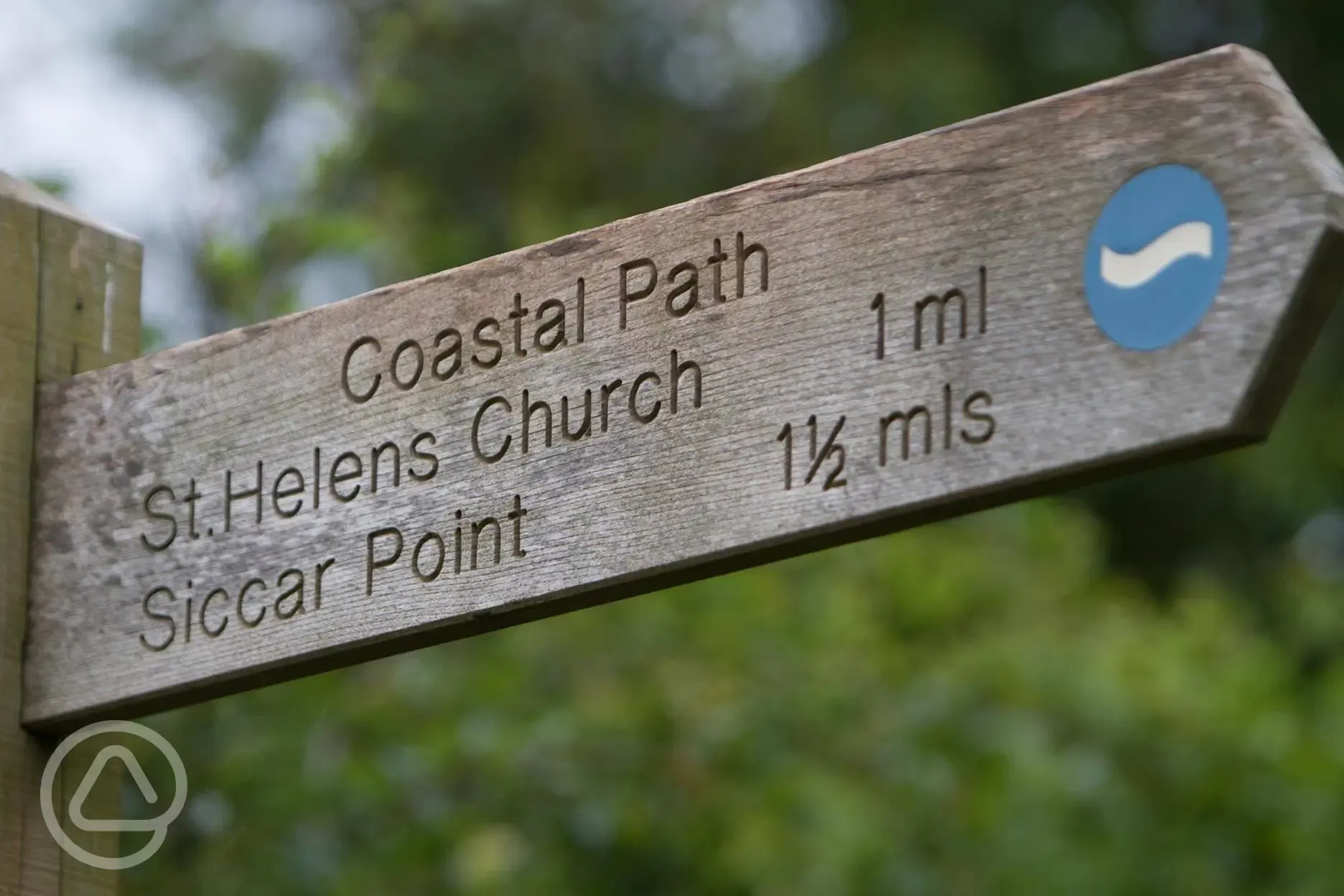 Coastal path Coldingham Bay Leisure Park