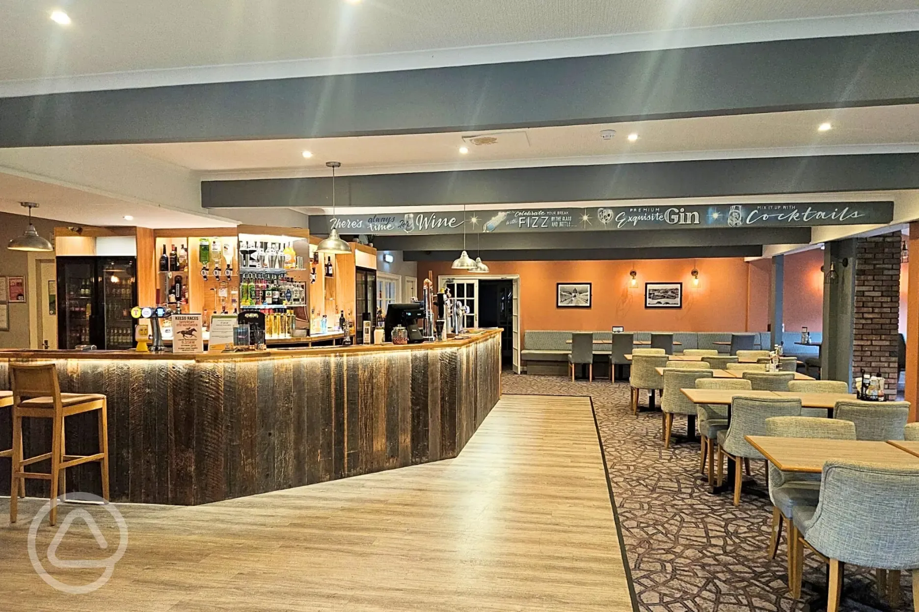 The Sands Bar and Restaurant/Grill offering pub and chip shop classics