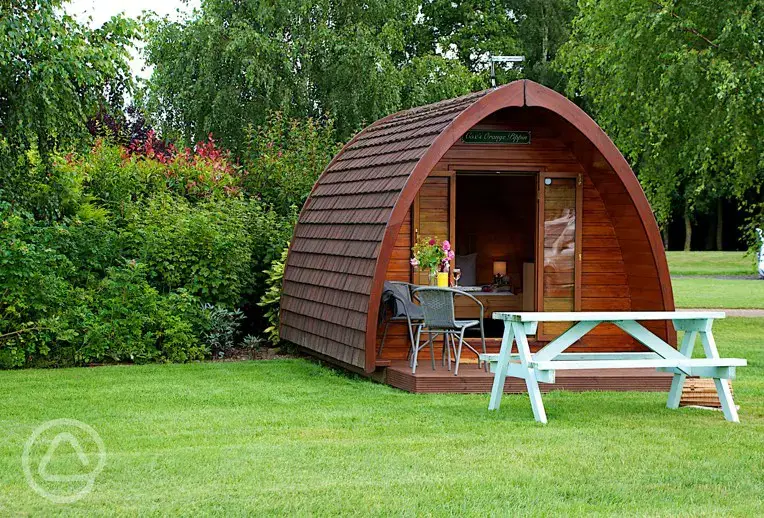 Camping pods