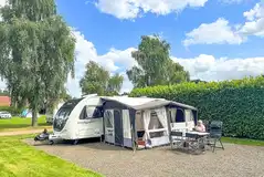 Hardstanding touring pitches with 10 amp hook ups