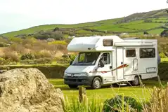 Electric grass touring pitches - Croyde Burrows Electric grass touring pitches - Croyde Burrows