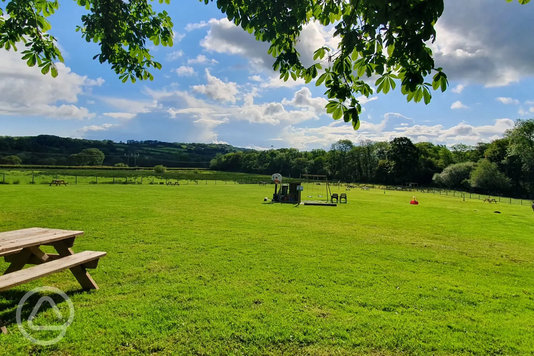 Our lovely camping field