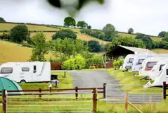 Hardstanding pitches - optional electric Hardstanding pitches - optional electric
