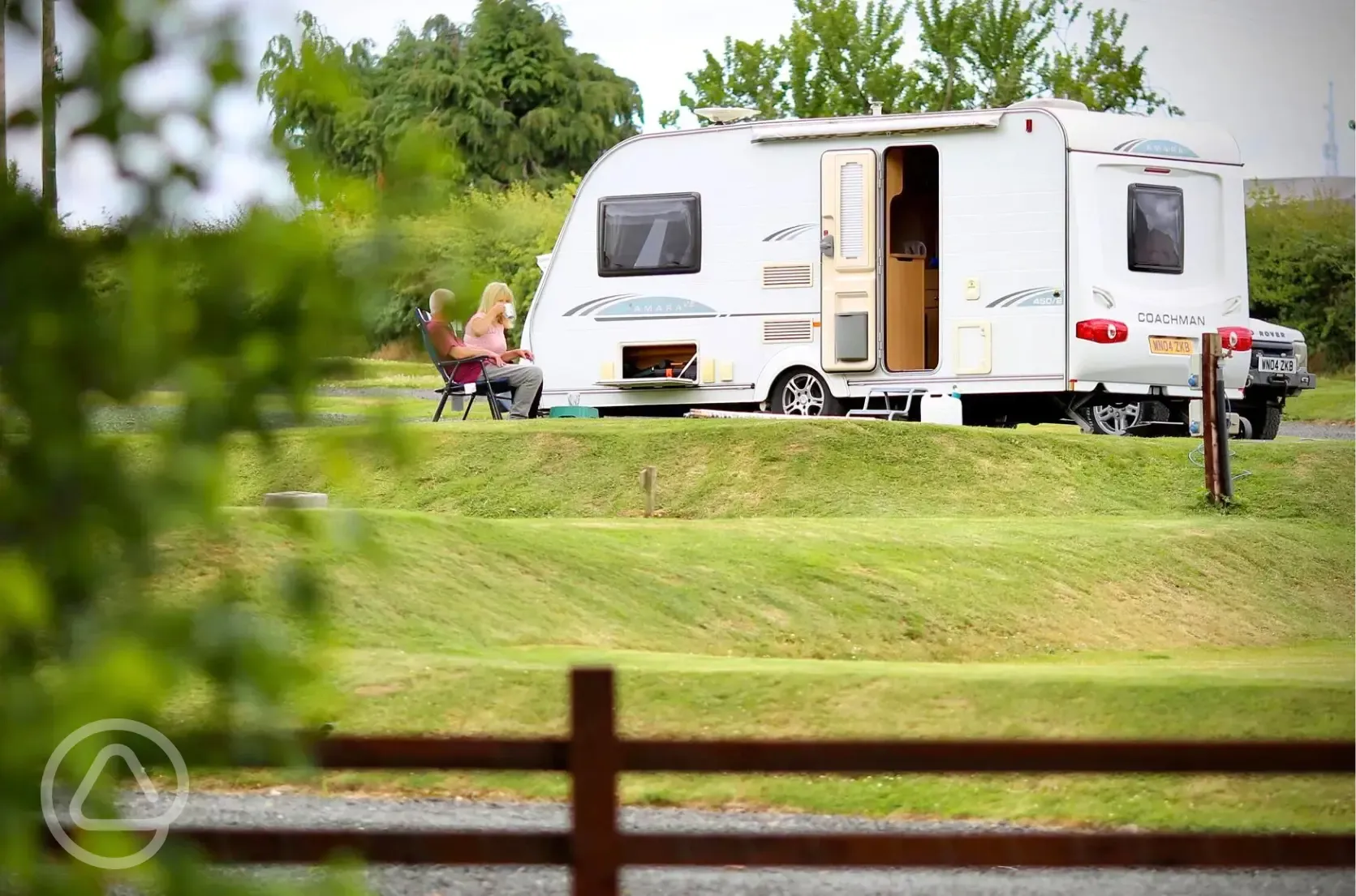 Hardstanding pitches - optional electric